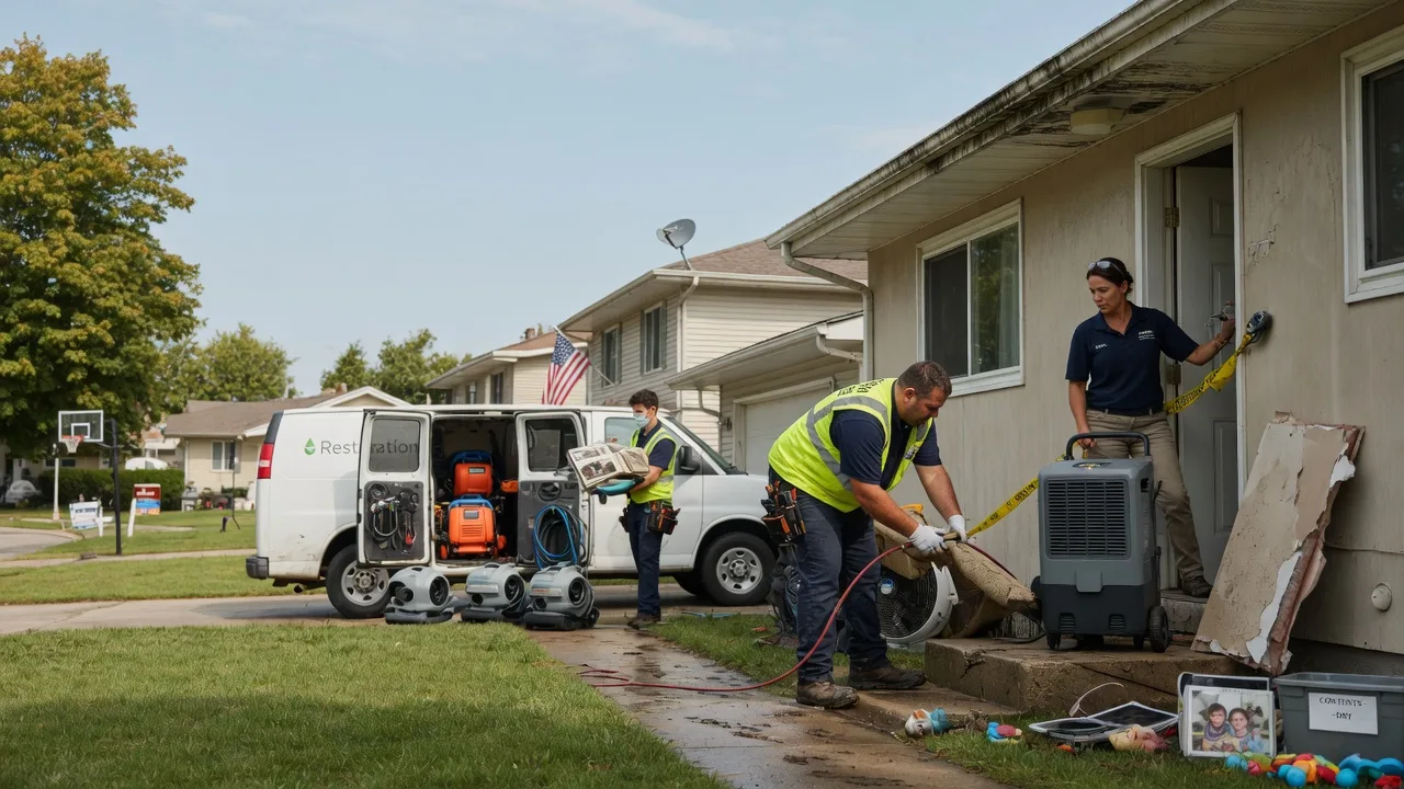 Water Damage Restoration in Melissa, TX near me